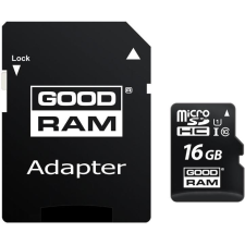 Goodram microSDHC 16GB C10/UHS-I (M1AA-0160R12) - Memóriakártya memóriakártya