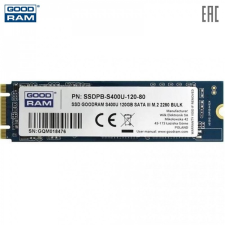 Goodram S400U 120GB M.2 SATA 2280 (SSDPR-S400U-120-80) merevlemez