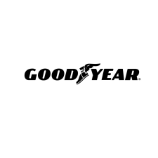  Goodyear matrica fekete,30cm x 5.5cm autó dekoráció