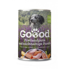 Goood konzerv senior pulyka-pisztráng 400g kutyaeledel
