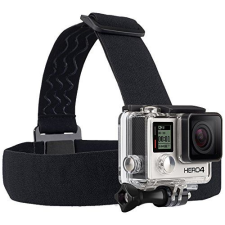 GoPro Head Strap fejpánt + QuickClip gyorsrögzítő (ACHOM-001) (ACHOM-001) sportkamera kellék