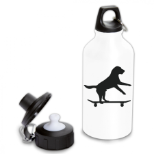  Gördeszkás kutya - Fémkulacs kulacs, kulacstartó