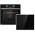 Gorenje 738927 Black Set IV BCX6737E05BG Sütő + ECD634X Főzőlap Sütőszett beépíthető fekete