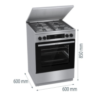 Gorenje GKS6C71XF tűzhely