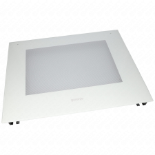 Gorenje-Mora Üveg, ajtó külső (eredeti) GORENJE/MORA tűzhely beépíthető gépek kiegészítői