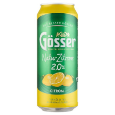  Gösser NaturZitrone 2% 0,5l dobozos /24/ sör