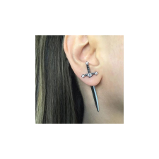  Gótikus kard fülbevaló - vintage punk ékszer fülbevaló