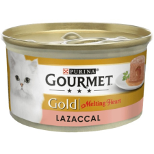  GOURMET GOLD Melting Heart Lazaccal nedves macskaeledel – 85 g macskaeledel