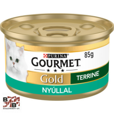 GOURMET Gold Terrine nyúllal nedves macskaeledel macskaeledel