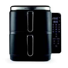  GOURMETMAXX Forrólevegős fritőz/ Airfryer Kétkamrás Függőleges 2x5L 2800W DS15305-L fritőz