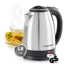 GOURMETMAXX Vízforraló rozsdamentes 1,8L 1500W vízforraló és teáskanna