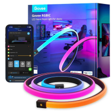 Govee RGBIC LED neon neon kötélfények íróasztalokhoz világítási kellék