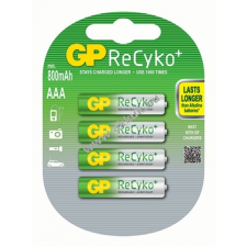 GP akku típus ReCyko+ HR03 Micro AAA 4db/csom. 800mAh tölthető elem