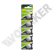 GP BATTERIES CR2025-C5 3V GP lítium gombelem gombelem