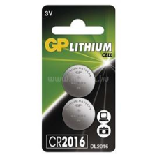 GP BATTERIES GP CR2016 lítium gombelem 2db/bliszter (B15163) gombelem
