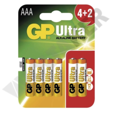 GP BATTERIES LR03 GP24AU-C4+2 Ultra alkáli mikró elem bliszteres speciális elem