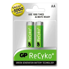 GP GP ReCyko+ 2100mAh AA akkumlátor 2db/bl univerzális akkumulátor töltő