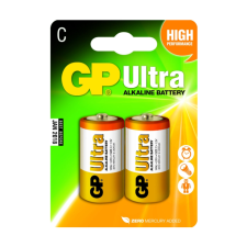 GP Ultra alkáli elem LR14 (C) 2db univerzális akkumulátor töltő