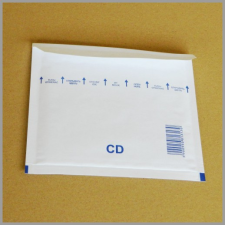 GPV SRL GPV légpárnás tasak, fehér, szilikonos, CD, 200x175mm boríték