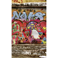  Graffiti a falon, poszter tapéta 150*250 cm tapéta, díszléc és más dekoráció