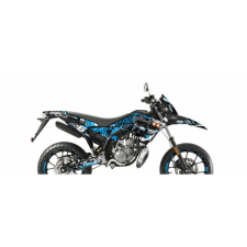  Grafikai készlet Derbi Xtreme 2018 - 2020 kék / fekete egyéb motorkerékpár alkatrész