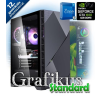  Grafikus Standard 12.gen munkaállomás - i7-12700KF, 16GB DDR4 2666MHz RAM, 500GB SSD (500/550), 1TB HDD, GTX 1650 4GB