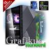  Grafikus Standard 13.gen munkaállomás - i7-13700KF, 64GB DDR4 2666MHz RAM, 250GB SSD (500/550), 1TB HDD, GTX 1650 4GB