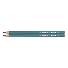  Grafitceruza ARS UNA B háromszögletű csíkos 2 db-os ceruza