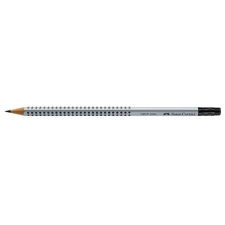 Grafitceruza FABER-CASTELL Grip 2001 B háromszögletű radíros ceruza