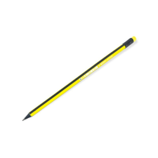  Grafitceruza HB hatszög, radírral - Scool - citromsárga ceruza