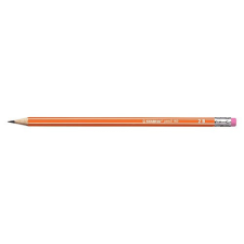  Grafitceruza STABILO Pencil 160 2B hatszögletű narancssárga radíros ceruza