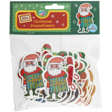 Grafix Karácsonyi szivacsmatricák, 25 db  Ajánlott 3-14 éves korig unisex (96388) kreatív és készségfejlesztő
