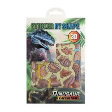 Grafix Moxy dinoszaurusz csontváz matricázó készlet, T-rex Grafix puzzle, kirakós