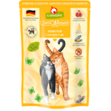 Granatapet Delicatessen Pouch Huhn PUR 85g 6db macskaeledel