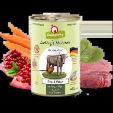 GranataPet Liebling's Mahlzeit marha és fácán konzerv 6x400g kutyaeledel