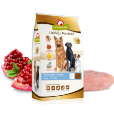 Granatapet Liebling's Mahlzeit pulyka senior kutyatáp 10 kg 2db kutyaeledel
