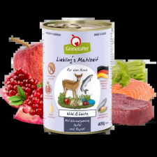 GranataPet Liebling´s Mahlzeit Vad és lazac konzerv 6x400g kutyaeledel