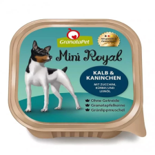  GranataPet Mini Royal borjú és nyúl 10x150g kutyaeledel