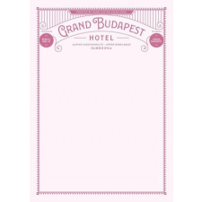  Grand Budapest Hotel: Fictional Hotel Notepad Set naptár, kalendárium