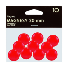 Grand Táblamágnes grand 20mm piros 130-1688 táblamágnes