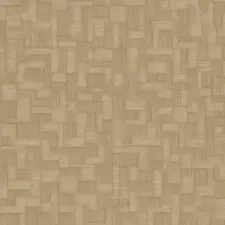 Grandeco Elegáns szövött panelhatású tapéta geometrikus blokk mintázattal, beige színben tapéta, díszléc és más dekoráció