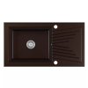  Gránit mosogató EOS Baricco + dugókiemelő (sötétbarna)