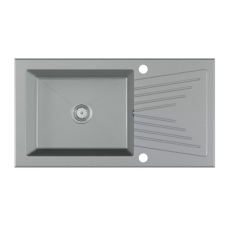  Gránit mosogató EOS Baricco + dugókiemelő (szürke) mosogatótálca