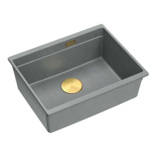 gránit mosogató Logan 100 Grey Metallic mosogatótálca
