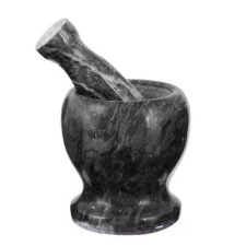 Gránit mozsár gyógynövényekhez és fűszerekhez - 10x11 cm - MS-797 konyhai eszköz