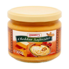 Granny's cheddar sajtszósz 300g alapvető élelmiszer