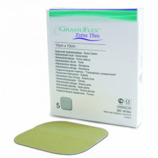  GRANUFLEX EXTRA THIN 10 X 10 CM hydrokolloid vékony kötszer gyógyászati segédeszköz