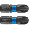 Graphite 56H506 Torziós Ütvecsavarozó Bit PZ4X25mm, 2db (56H506)