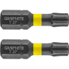 Graphite 56H515 Torziós Ütvecsavarozó Bit Tx27X25mm, 2db (56H515)