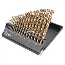 Graphite 57H089 Fémfúró készlet 1.0-10 mm, 19 részes fúrószár